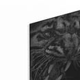 thumbnail image 2 of Luxe Metal Art 'Temper' by Barbara Keith, Metal Wall Art, 12"x16", 2 of 9