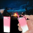 thumbnail image 5 of Jet Torch Lighter, Pink Flame Lighter, Metal Design Windproof Refillable Butane Cool Lighter, Outdoor, Indoor, Camping, BBQ, Candle, Birthday, Gift for Men/Women (Without Gas), 5 of 9