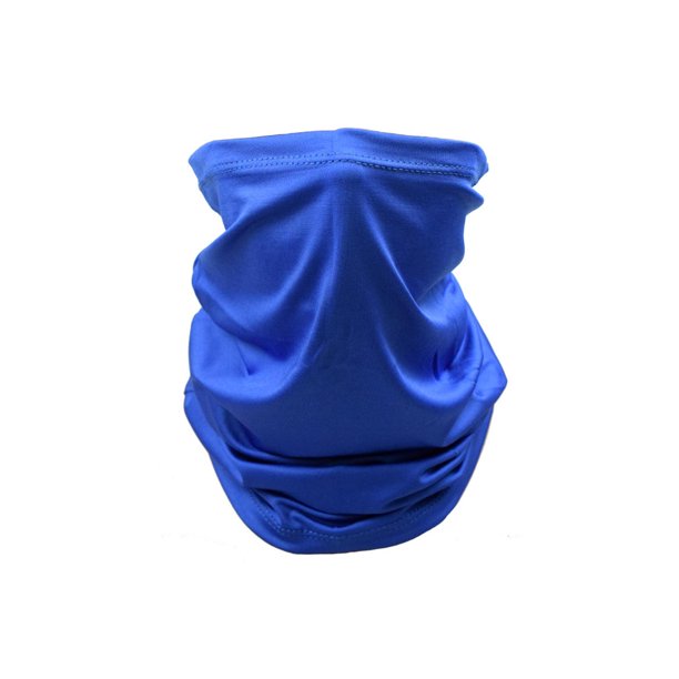 de cuello para hombres y mujeres, de cubierta facial de bandana sin costuras, bufanda , pasamontañas, diadema, envoltura de - Blue azul Yinane Cuello gaiter cara bufanda