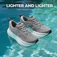 thumbnail image 3 of ALLSWIFIT Women's Road Running Shoes Cushion Tennis Shoes Non-Slip Comfortable Lightweight Gym Workout Athletic Arch Support Walking Sneakers Active5K, 3 of 9