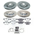 thumbnail image 2 of PowerStop Front and Rear Z36 Truck & Tow Carbon-Fiber Ceramic Brake Pad and Drilled and Slotted Rotor Kit Fits: JAGUAR Select Models K8204-36, 2 of 7