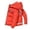 Orange, variant on Mens Wool Blend Coat Colored Jacket With Loose And Versatile Standing Collar Warm Ski Snow Jacket