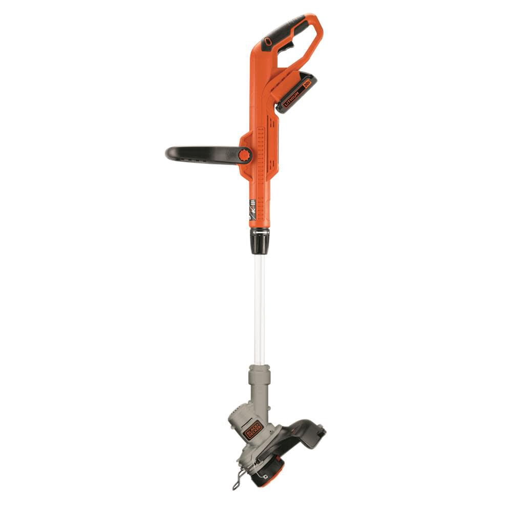 BLACK+DECKER 20-Volt MAX* POWERCONNECT Cordless 2-in-1 String Trimmer and Edger with Battery and Charger, LST300