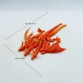 thumbnail image 3 of 1pc 3D Printed Laser Multicolor Gradient Three-Headed Dragon Figurine Model Suitable For Indoor Office Desktop Decoration, Room Deco, 3 of 5