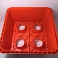 thumbnail image 3 of Caja Plástica PP de de Almacenamiento Del Tenedor de Herramientas de BT30 para Las Piezas Del CNC 4 agujeros, 3 of 9