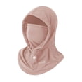 thumbnail image 2 of Pasamontañas de verano para hombre y mujer, transpirable, ajustable, para la cabeza, protección completa Rosa, 2 of 9