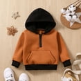 thumbnail image 2 of Vedolay Boys Hooded Sweater Cartoon Printed Hoodies Sweatshirts Boys Autumn Pullover Tops Orange,90, 2 of 4