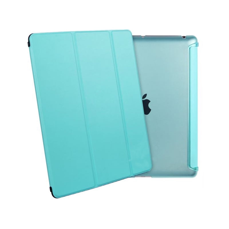 Trifold Smart Stand Transparent Slim Light Weight Cover Case For Apple Ipad 9 7 5 2017 6 2018 Ipad Air 2 Sky Blue Walmart Canada