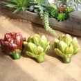thumbnail image 2 of Miangastore 2Pcs Purple Red Artificial Artichoke Plastic Photograph Props, 2 of 8