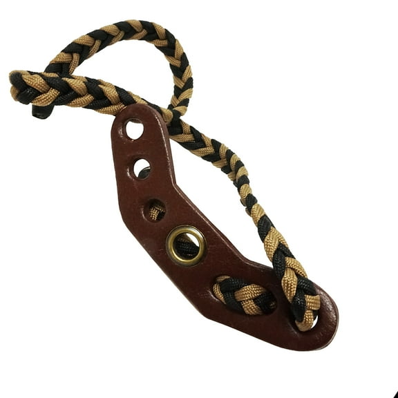 Safari Choice Archery Durable Leather Braided Bow Sling, Brown