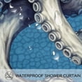 thumbnail image 3 of Octopus Waterproof Shower Curtain Set with Hook, Printed Design for Bathroom Decoration - Shower Curtain Sets, 3 of 5
