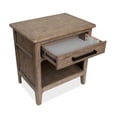 thumbnail image 6 of Magnussen Home Claremont Smokey Taupe Open Nightstand, 6 of 12