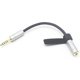 thumbnail image 1 of wonima11 Youkamoo 4.4mm Male to 3.5mm Balanced Female Auxiliary Audio Cable, 9.5cm-10cm, 1 of 1