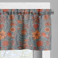 thumbnail image 5 of Ambesonne Nature Valance & Curtain, Doodle Birds Flowers, 55"x45", Multicolor, 5 of 6