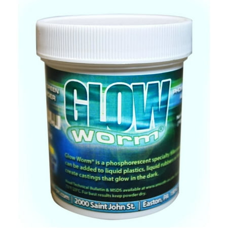 Glow Worm Blue/Green Glow-in-The-Dark Powder - 6 oz.