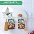 thumbnail image 4 of Yayeee Pot Holders Kitchen Heat Resistant with Pocket 7"x9.8" Cotton Oven Cooking Hot Pads, Starry Pizza, 4 of 7