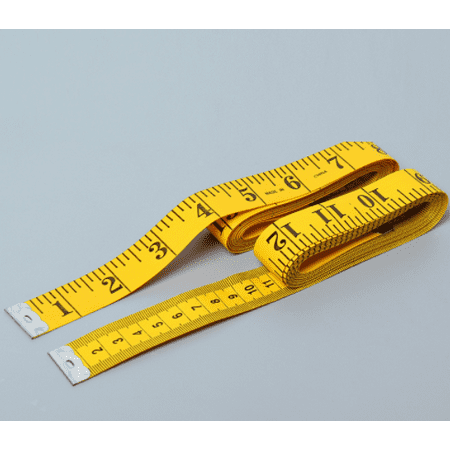 Alinana 2 Pack Measuring Tape for Body Measurements(120in 3M) Double Scale Fabric  Tape Measure for Body Measurements, Measuring Tape for Body, Yellow :  : Home & Kitchen