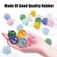 thumbnail image 4 of Pelotas hinchables Ayfjovs con purpurina, 32 mm, 6 colores, para fiestas infantiles, 24 unidades, 4 of 7