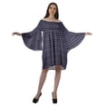 thumbnail image 4 of Moomaya Robe d'Été de Plage en Coton pour Femmes, Épaules Dénudées, Manches Cloche - S, 4 of 5
