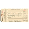 thumbnail image 2 of (2 pack) Manila Inventory Tags, 1-Part Stub Style, 8000-8999, Box Of 1,000, 2 of 3