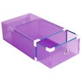 thumbnail image 2 of Neinkie Thickened Clear Plastic Stackable Shoe Boxes, Foldable Shoe Organizer Sneaker Shoe Containers Shoe Storage Bins Drop Front Shoe Storage Boxes for Men, Women & Kids, 2 of 7