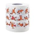 thumbnail image 3 of KOYPTL Christmas Toilet Paper,2 Rolls Xmas Tree Snowflakes Tissue Napkin Disposable Toilet Paper Colored Merry Christmas Pattern Toilet Paper,Xmas Novelty Toilet Tissue for Bathroom Decor, 3 of 6