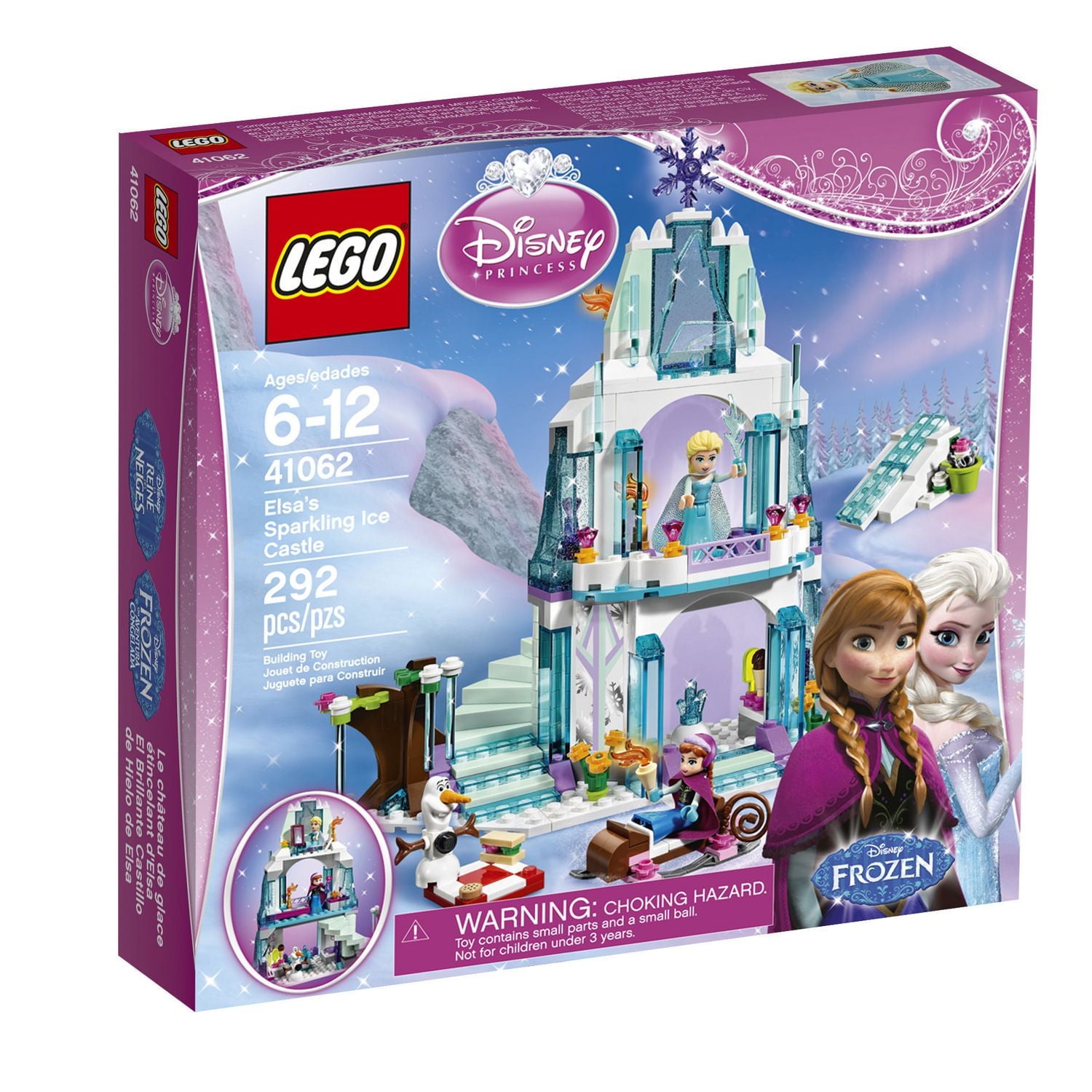 LEGO® Brand Disney Princess™ Elsa's Sparkling Ice Castle (41062