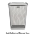 thumbnail image 4 of Trash Can Mind Reader Mesh Square, 18,92 L, juego de 2 unidades, color plateado, 4 of 7