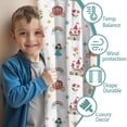 thumbnail image 3 of Blackout Kids Curtains,Fairy Princess Castle Pattern Childrens Insulated Curtains Set Of 2,Bedroom Essentials,Toddler Room Decor 42"x63", 3 of 5