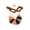 Orange, variant on Tuscom Summer Porch Goose Bathrobe Outfit, 23 Inch Removable Lawn Goose Clothes with Hat, Crossover Spa Day Garden Costume Set for Outdoor Patio Yard Decor