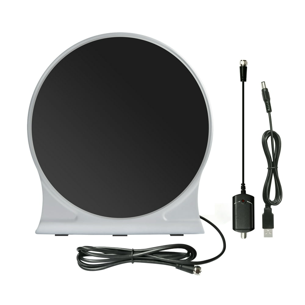 onn. Indoor Antenna with A Powerful Signal Booster (ONN20TM201B