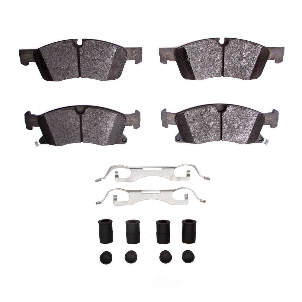 Dynamic Friction Company 1400-1904-01 DFC Ultimate Duty Performance Brake Pads and Hardware Kit