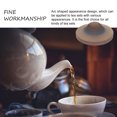 thumbnail image 2 of 1pc Creative Tea Filter Ceramic Tea Strainer Tea Ware Accessory (Brown), 2 of 8