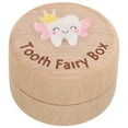 thumbnail image 4 of WASHWEPE Tooth Collection Box Wood Memory Preservation 1Set, 4 of 8