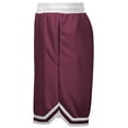 thumbnail image 2 of Holloway Sportswear L Retro Trainer Shorts Maroon/White 229526, 2 of 5