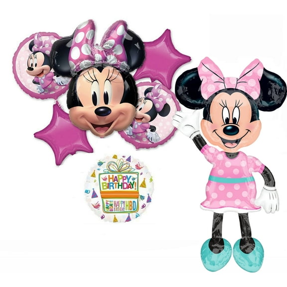 The Ultimate Minnie Mouse Airwalker Birthday Party Supplies