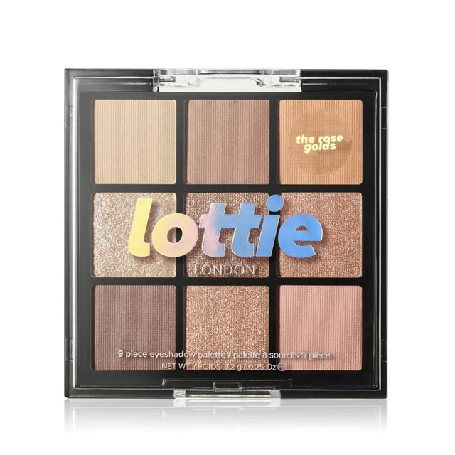 Lottie London - Palette pour paupières, 9 unités (7,2 g)