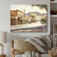 thumbnail image 2 of Designart Small Town Wild West II Canvas Wall Art, 2 of 5