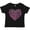 AB-Black, variant on Inktastic Valentine words in pink Boys or Girls Toddler T-Shirt