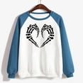 thumbnail image 7 of Womens Witch Halloween Sweatshirts Long Sleeve Funny Graphic Sweater Loose Pullover Crewneck T-Shirt Tops Brown, 4XL, 7 of 7