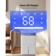 thumbnail image 4 of KFFKFF 80 Pints Dehumidifier for Home & Basement, Drain Hose for Commercial & Industrial Use, Smart Humidity Control, Low Noise for Large Rooms, 4 of 9