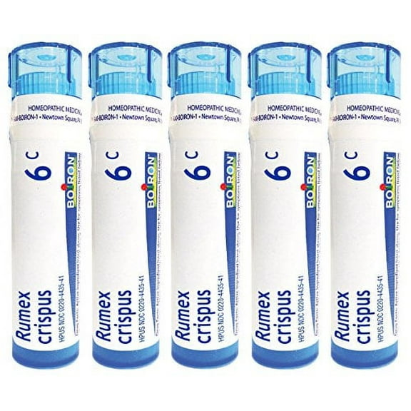 Boiron Rumex Crispus 6C (Pack of 5), Homeopathic Medicine for Coughing