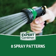 Expert Gardener 8-Pattern Rear Trigger Watering Nozzle