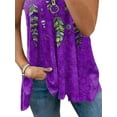 thumbnail image 4 of Gvmfive Womens Summer Casual Sleeveless Zipper V Neck Tank Tops, 4 of 4