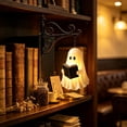 thumbnail image 6 of Gcvizuso Ghost Library Lantern, Halloween Decorative Bookshelf Lighting, Reading Book Shelf Lights, Antique LED Books Nook Lamp Ornament for Study Reading Corner Home Library, Gifts for Book Lovers, 6 of 8