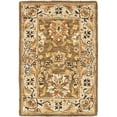 thumbnail image 6 of SAFAVIEH Chelsea Kaeden Floral Wool Runner Rug, Brown/Ivory, 2'6" x 6', 6 of 8