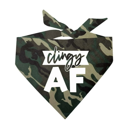 Clingy AF Triangle Dog Bandana