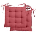 thumbnail image 1 of Vargottam Set of 2 Comfortable Chair Pads Seat Cushion with Full-Length Ties for Non-Slip Support Polyester Filling for Dining | Office | Kitchen Reduces Pressure & Washable, 1 of 9