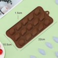 thumbnail image 2 of Molde de chocolate con concha de silicona Sincero 15 cavidades 4 paquetes de gelatina de caramelo de grado alimenticio, 2 of 5