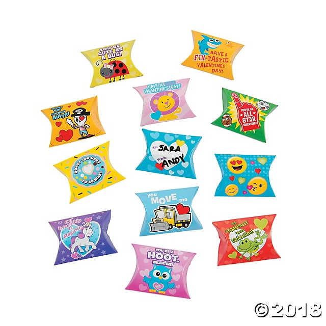 Valentine Pillow Boxes